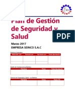 Plan de Gestión SSO SEINCO 2017