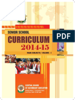 2014 15 Senior Curriculum Volume 1 PDF