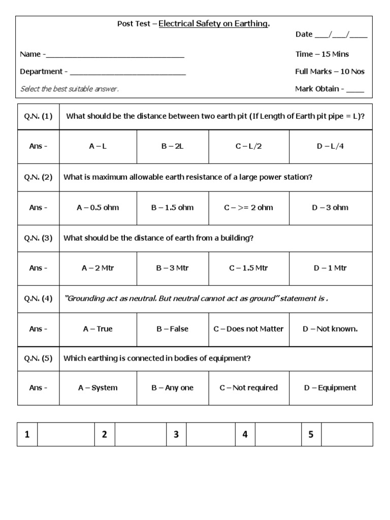 Distance Between Earth Pits Explained | PDF | Teaching Methods & Materials