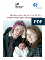 Getting Maternity Services Right For Pregnant Teenagers and Young Fathers PDF