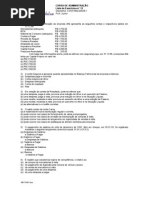 Contabilidade I - Exercício 13 - Desp antecip Depreciação