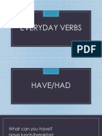 Everyday Verbs