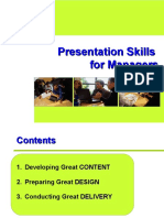 Presentation Skills For Managers - 2