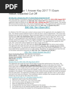 SSC CGL Answer Key & Exam pattern