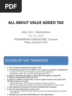 ALL ABOUT VALUE ADDED TAX- mamalateo 2014POWERMAX.pptx