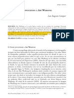 Conociendo A Aby Warburg PDF