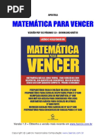 1 Matemática para Vencer COMPLETO Laercio Vasconcelos | PDF