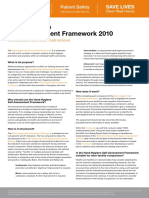 Hand Hygiene - Framework PDF