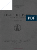 Ouăle de Paşti - Studiu de Folclor PDF