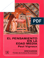 Paul Vignaux - El Pensamiento en la Edad Media.pdf