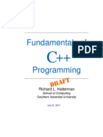 Programming in c++
