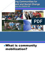 Community Mobilizationfordevelopment