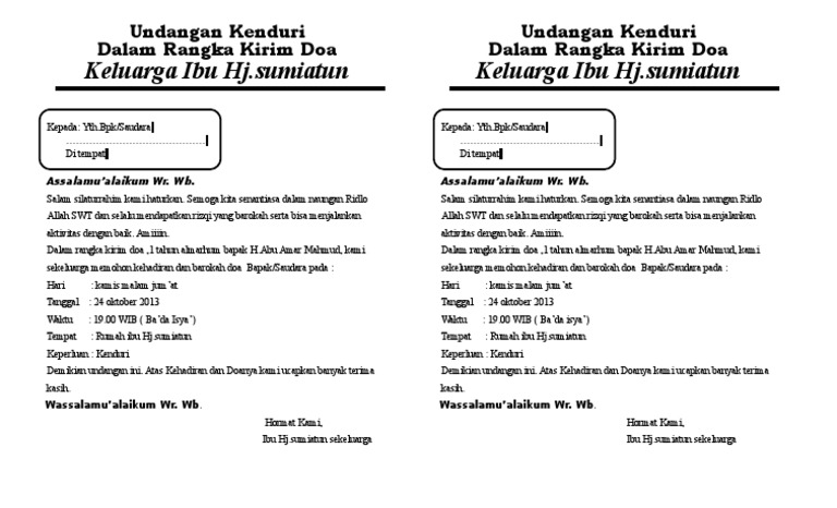 Undangan Kenduridoc