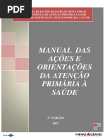 Manual Das Ações e Orientações Da Atenção Primária à Saúde - 3ª Versão