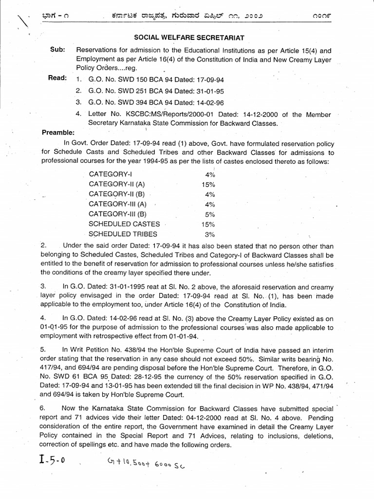 Karnataka Obc Caste List Demographics Of India Social Groups Of India