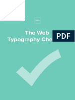Uxpin Web Typography Checklist