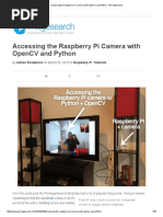 Accessing The Raspberry Pi Camera With OpenCV and Python - PyImageSearch