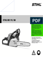 Stihl Chainsaw STIHL MS 170 PDF