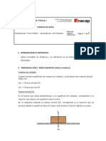 Física Mecánica, Fuerza de Roce