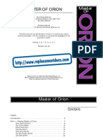 Master of Orion - Manual - PC PDF