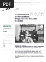 Roland Barthes - O centenário de Roland Barthes