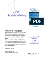 Kurose Chapter7 Multimedia Networking PDF