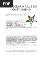 A Maçonaria a Luz Do Cristianismo