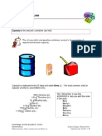 Capacity and Volume