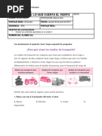 Prueba Unidad 4 Tercero Basico