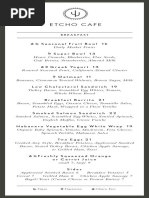 Kauai Menu with Prices 2025 | PDF | Pesto | Berry
