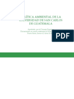 Política Ambiental de La USAC