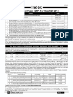 Longjee Adv Sample TestPaper ResoNET-2014 PDF