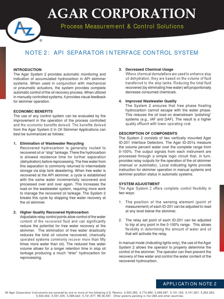 API Separator Control System | PDF | Control System | Petroleum