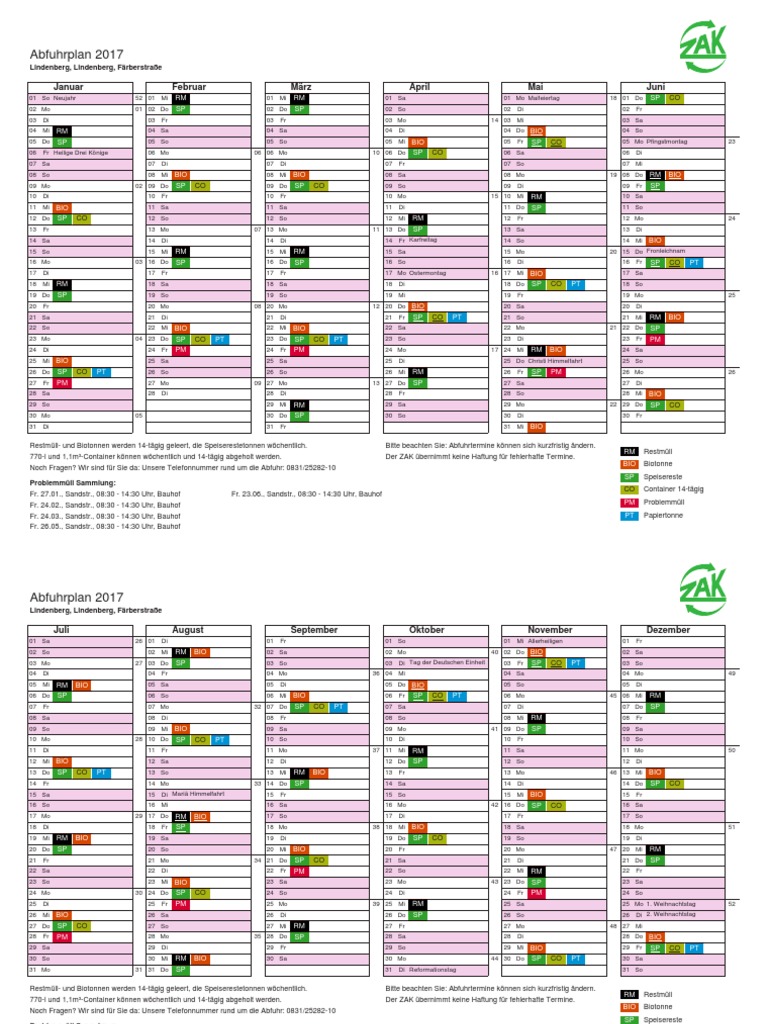 Abfallkalender