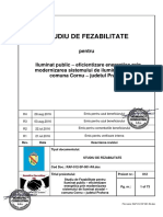 Iluminat Public - Eficientizare Energetică Prin Modernizarea Sistemului de Iluminat Stradal - Comuna Cornu - Judeţul Prahova PDF
