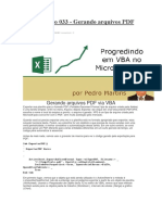 Gerando Arquivos PDF via VBA