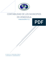 Contabilidad de Los Municipios en Venezuela