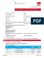 Hoja de Seguridad Imidazol