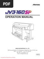 Mimaki JV3-160 SP PDF