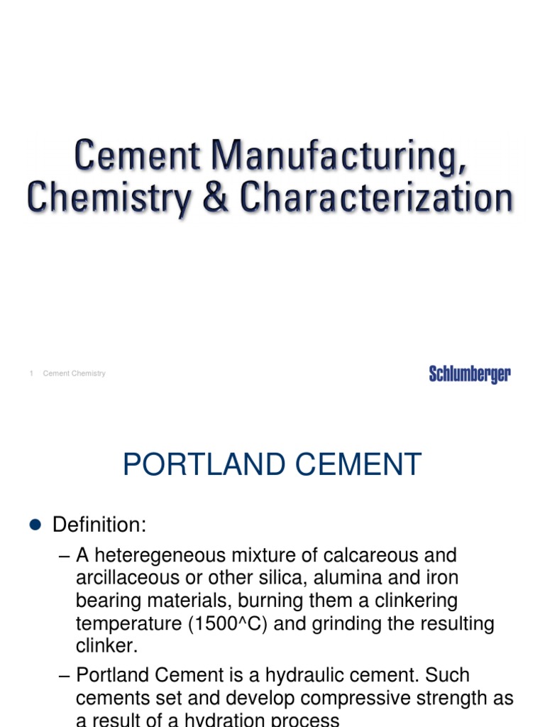 Cement Chemistry | PDF | Building Engineering | Chemical Compounds