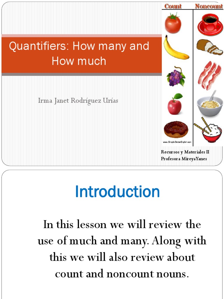 Using Much and Many in English Grammar | PDF