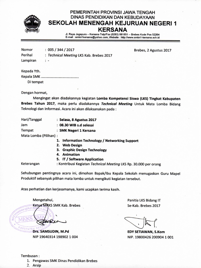 9500 Koleksi Contoh Undangan Technical Meeting Terbaru
