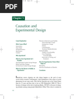 23639 Chapter 5 Causation and Experimental Design