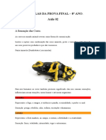 APOSTILAProva Final 8 Ano