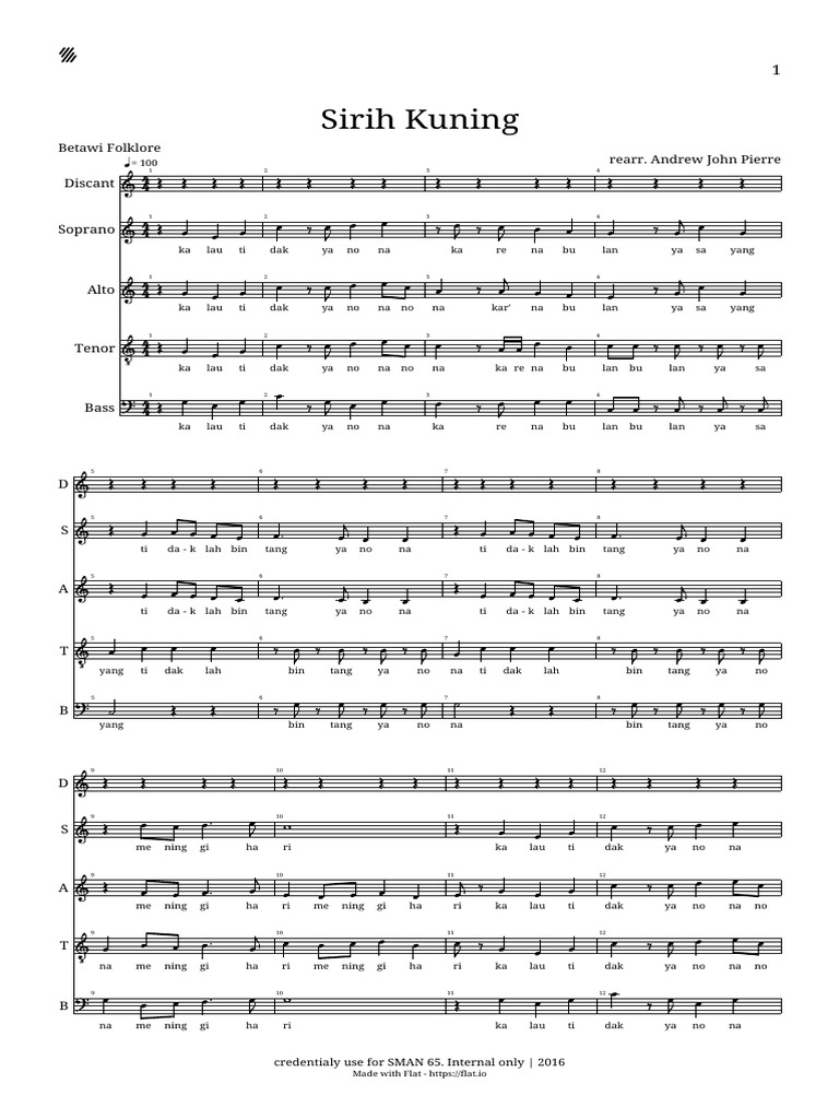 Sirih Kuning | PDF