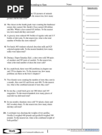 Rounding Word Problems