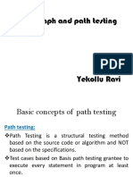 Flow Graph and Path Testing
