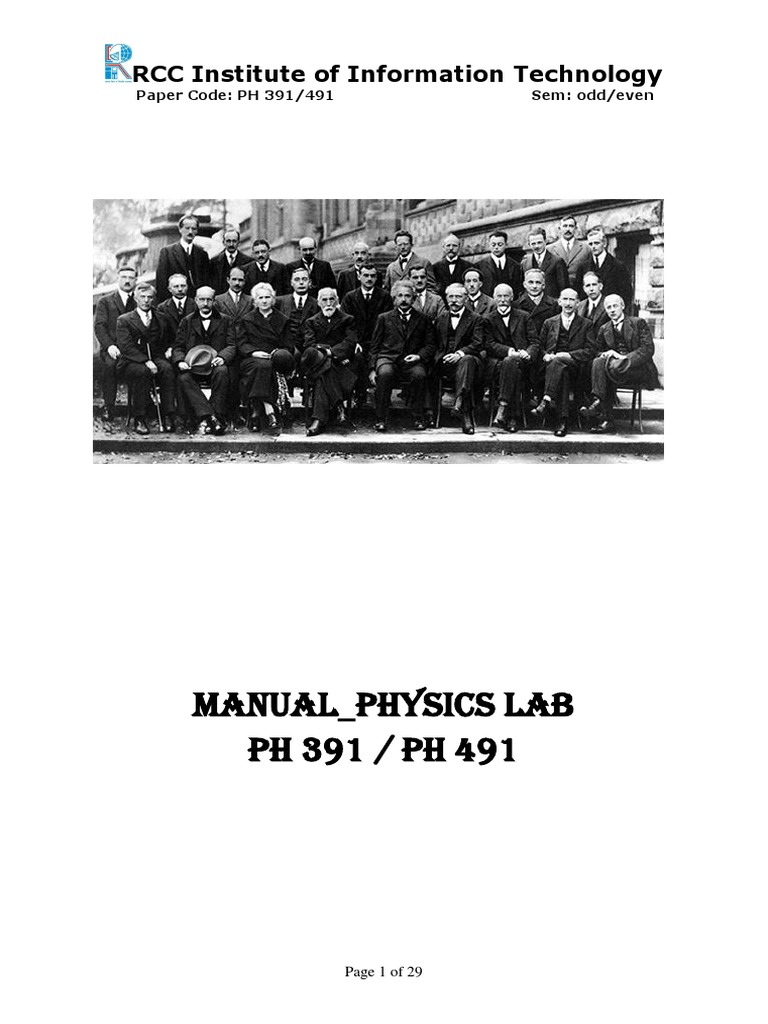 PH Lab Manual (Viva) PDF Semiconductors Electrical Resistivity