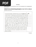 Form 2 English Mid Term Exam Paper 2017