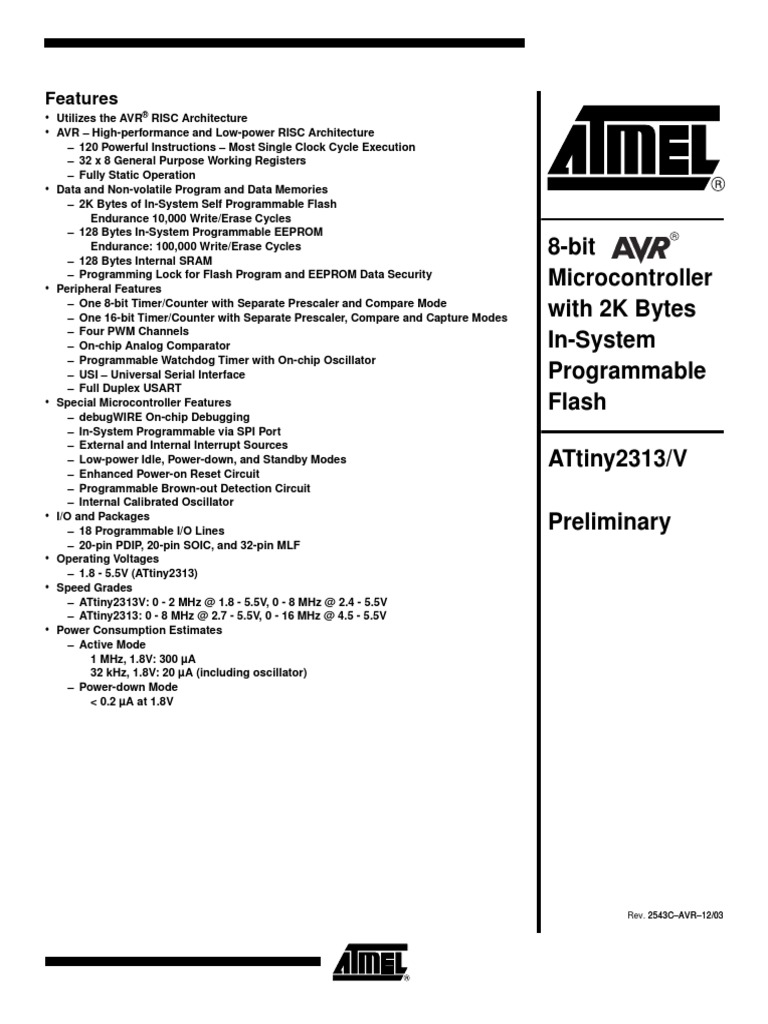 Datasheet PDF | PDF | Microcontroller | Flash Memory